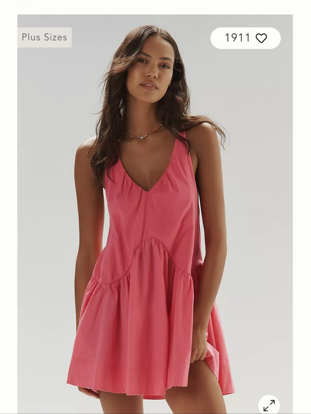 DAILY PRACTICE anthropology Spring Fling Racerback Mini Dress - Size XS 🆕